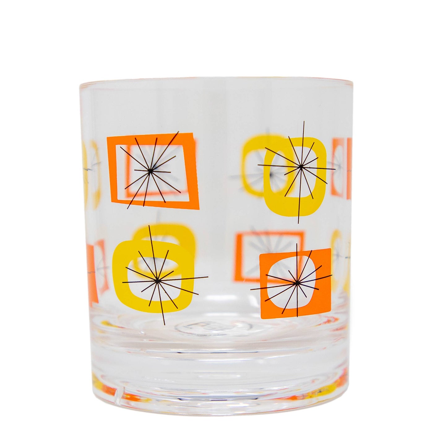 Acrylic Old Fashioned Atomic Set of 4