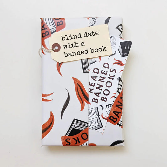 Read Banned Books Gift Wrap, 5 sheets