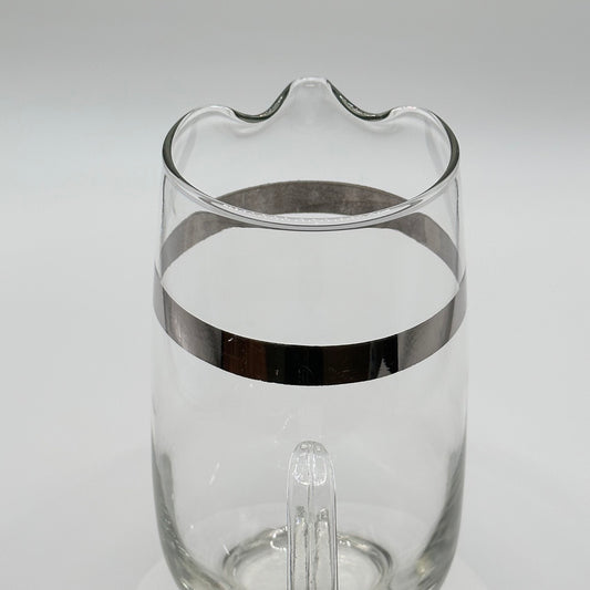 Dorothy Thorpe MCM Silver Band Martini Pitcher