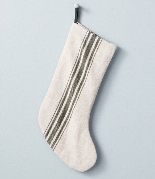 Stocking- Creme w/Black Flecks