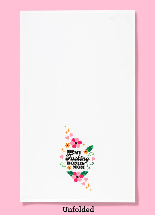 Best F*cking Bonus Mom Dishtowel