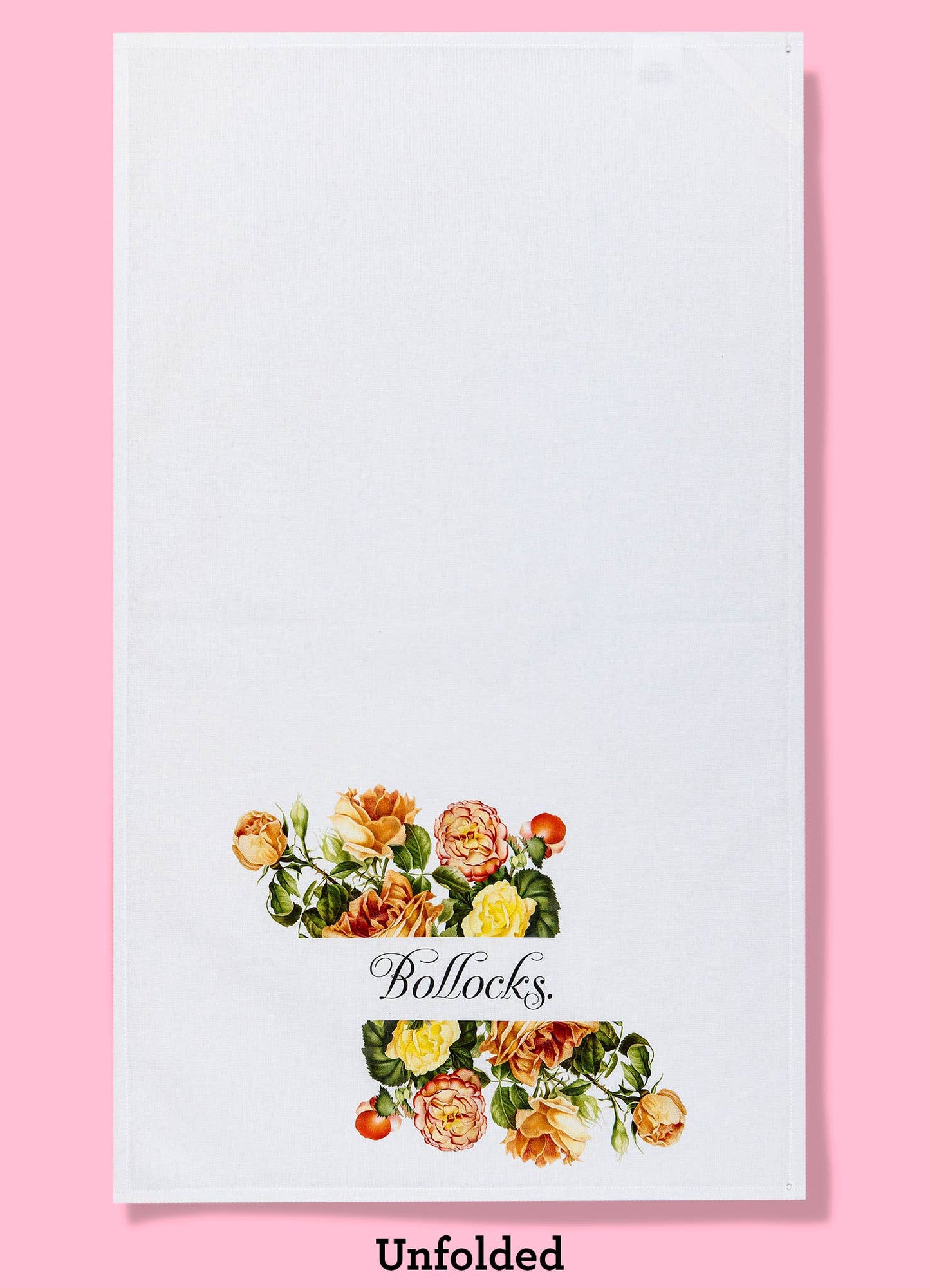 Bollocks Dishtowel Kitchen Towel - UK humour
