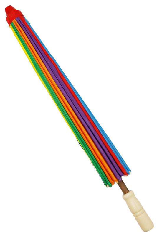 Rainbow Sunshade Oilpaper Umbrella 32"