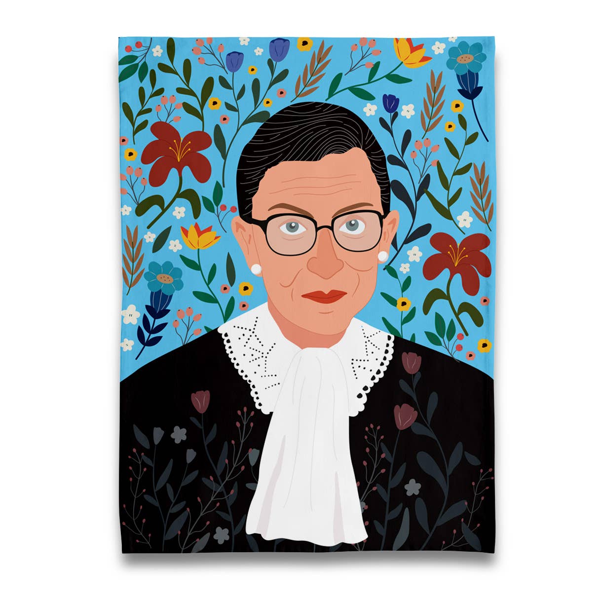 RBG Ruth Bader Ginsburg Tea Towel