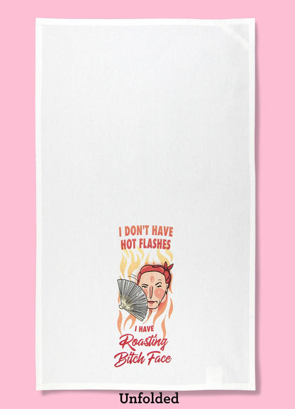 Roasting Bitch Face Dishtowel