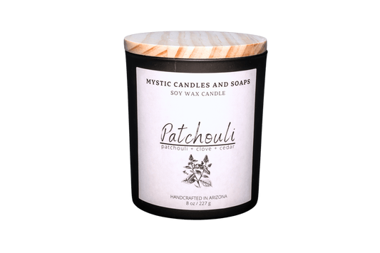 Patchouli Highly Scented Handcrafted Soy Wax Candle