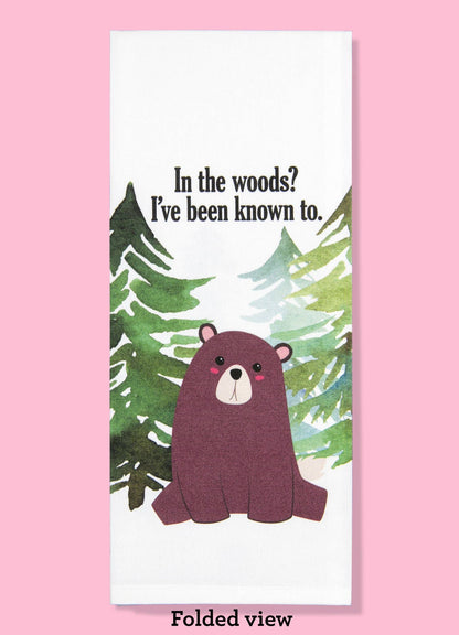 In the Woods? Dishtowel