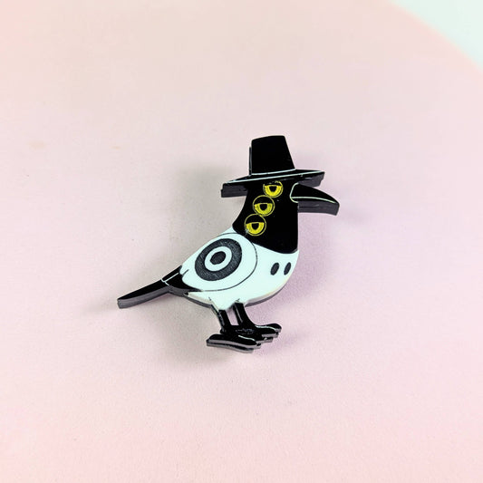 Huntr/x Kpop Demon Hunters bird brooch acrylic, kpop film