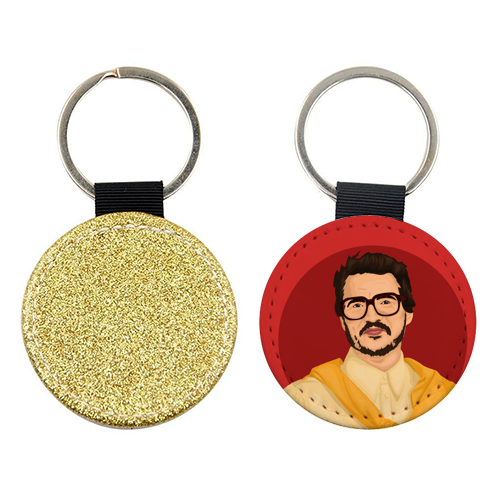 Pedro Pascal key fob- Cool, slutty Da