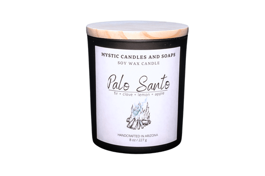 Palo Santo Highly Scented Handcrafted Soy Wax Candle