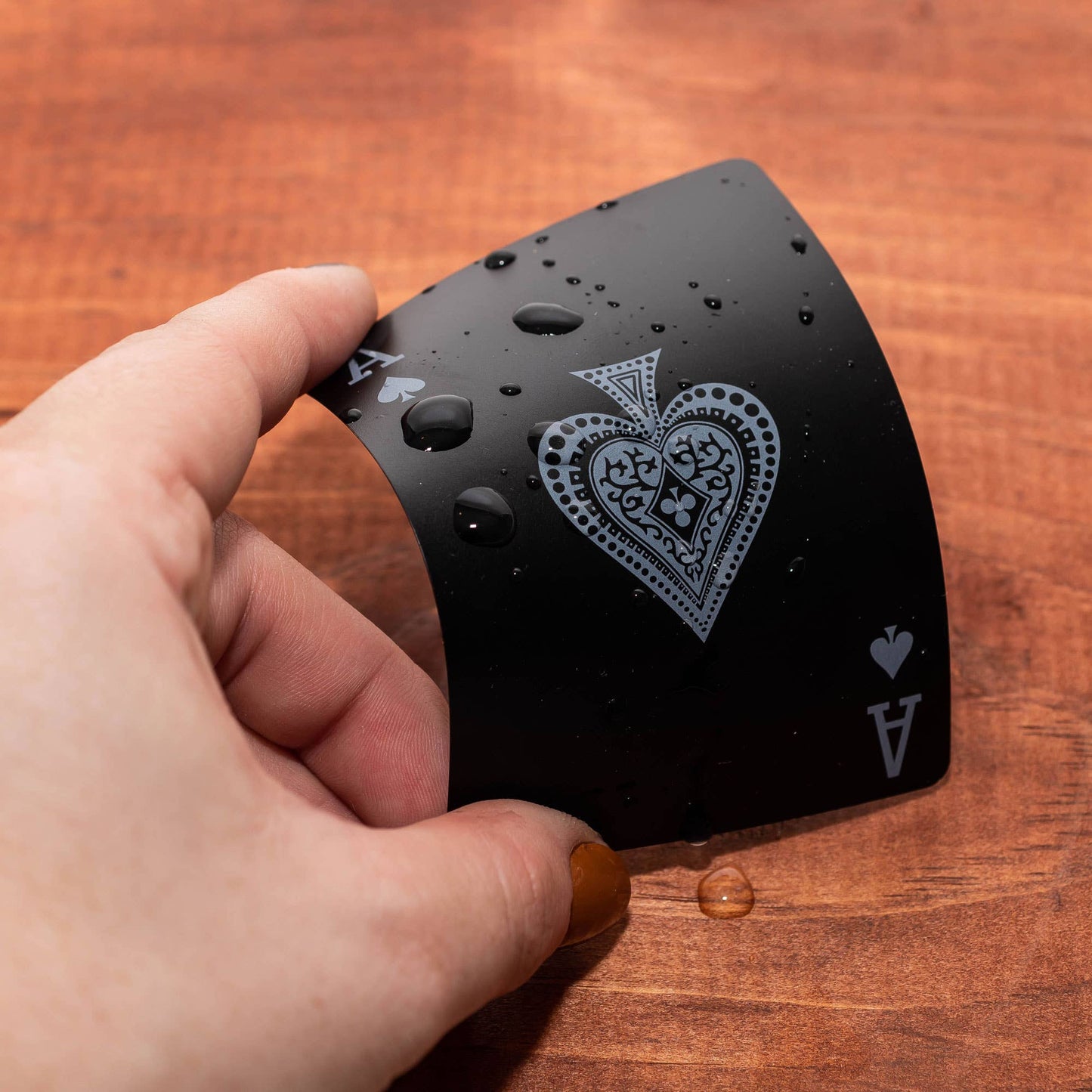 Waterproof Card Deck Black Edition