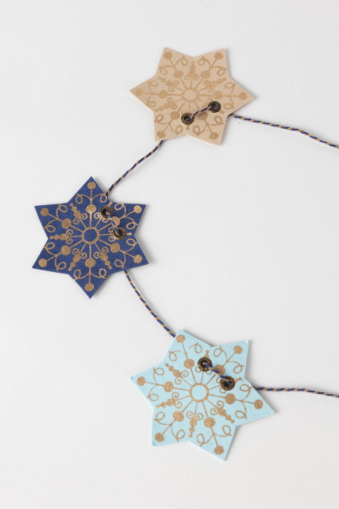 6 Point Star Garland