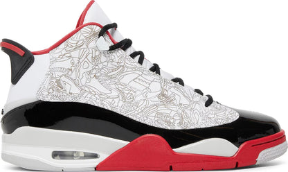 Air Jordan Dub Zero "Fire Red/Black"- 11