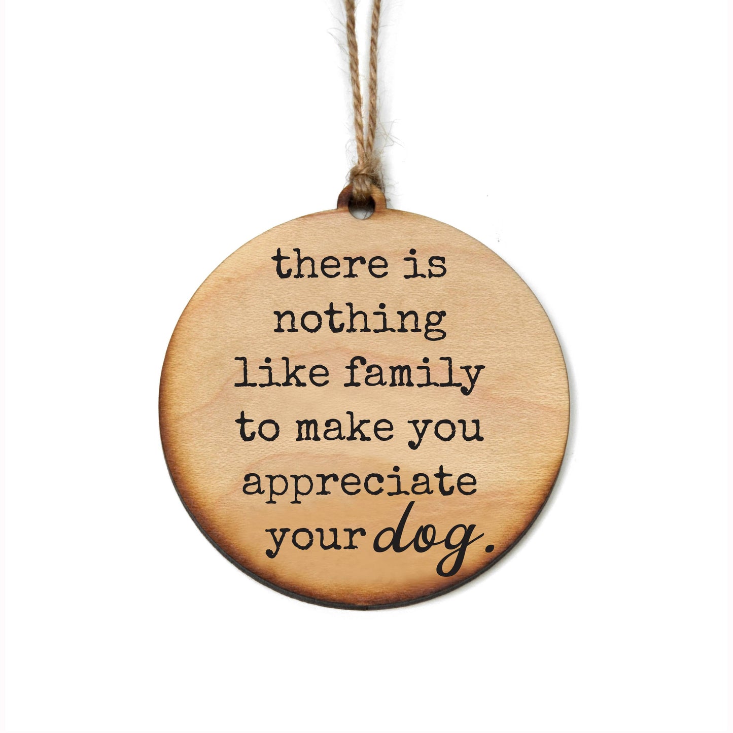 Appreciate Your Dog Christmas Ornaments