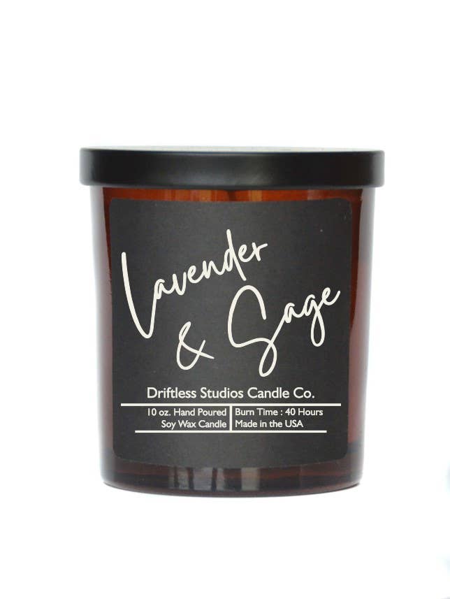 Lavender & Sage Premium Soy Candle