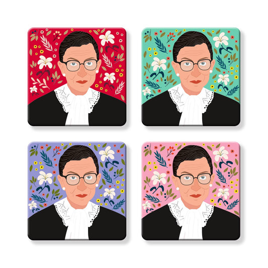 RBG Floral Coaster Set!