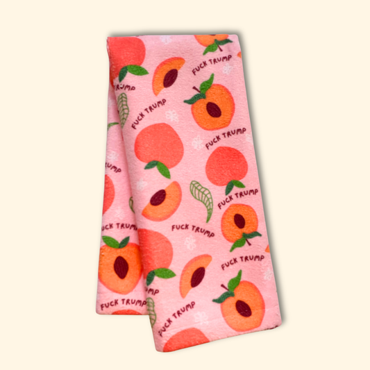 Subtle F*ck Trump imPEACH Hand Towel