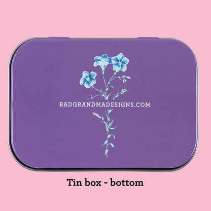 Keep the Fuck Out stash tin - purse-size food-safe tin box