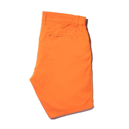 8x Orange Chino Shorts w/ Drawstring Waist