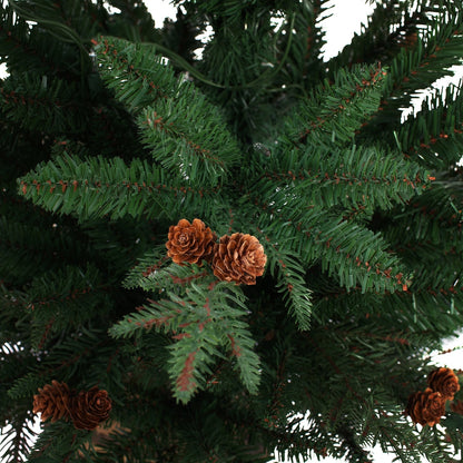 4 Foot Christmas Pre-Lit Asheville Fir Potted Tree