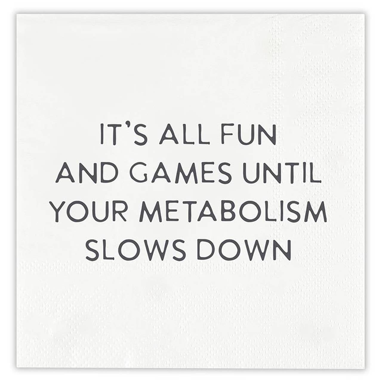 Face to Face Paper Cocktail Napkins - Fun and Games