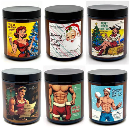 Queerly Beloved Holiday Candles- Snow Balls