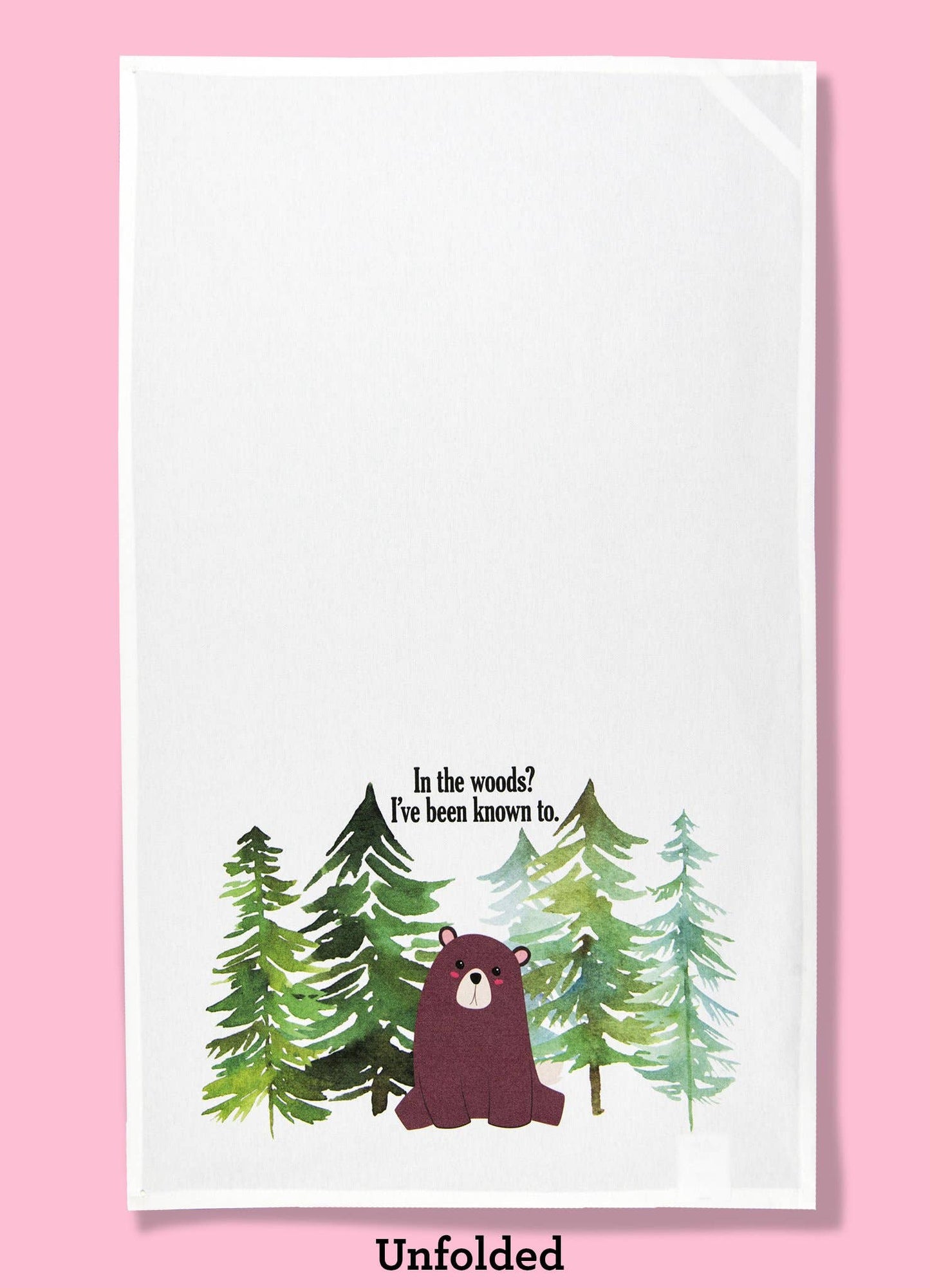 In the Woods? Dishtowel