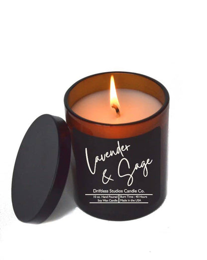 Lavender & Sage Premium Soy Candle