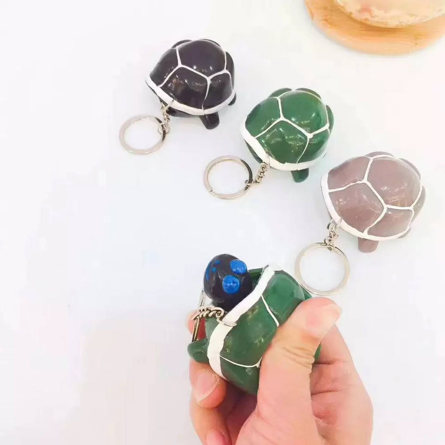 Turtle Pop-Out Back Pack Keychains