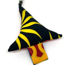 African Wax Print Ornament- Tree