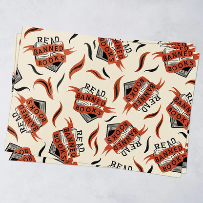 Read Banned Books Gift Wrap