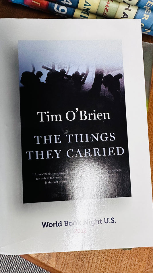 The Things They Carried- PLBB [pre-loved, banned book]