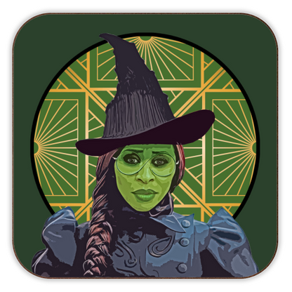Coasters 'Art Deco Elphaba'