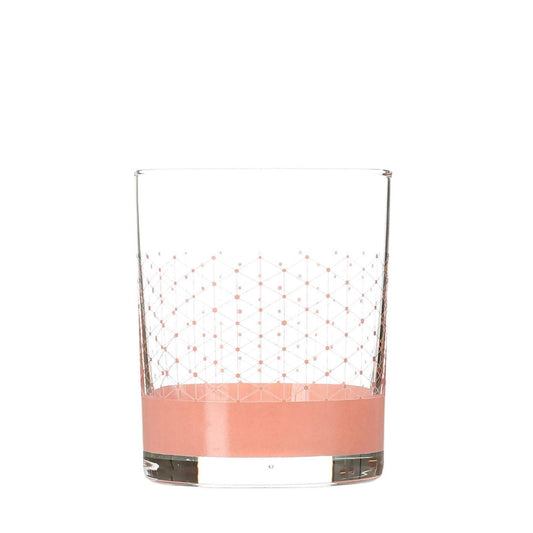 Sleek Low Glass, Pink