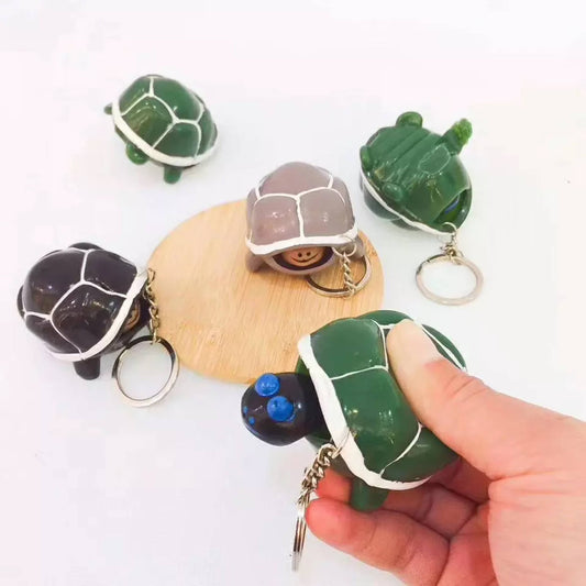 Turtle Pop-Out Back Pack Keychains
