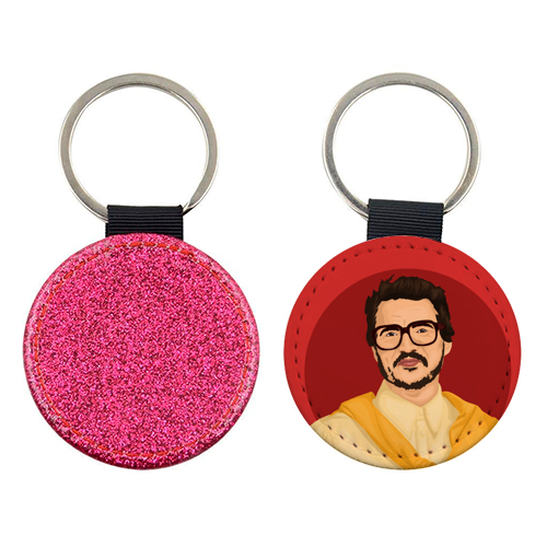 Pedro Pascal key fob- Cool, slutty Da