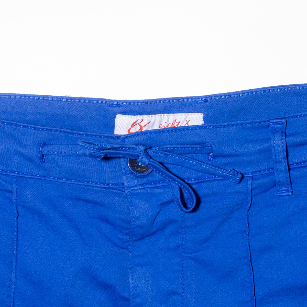 8x Midnight Blue Chino Shorts w/ Drawstring Waist