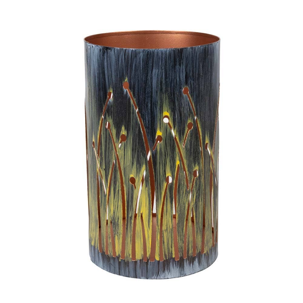 Seagrass Iron Candleholder