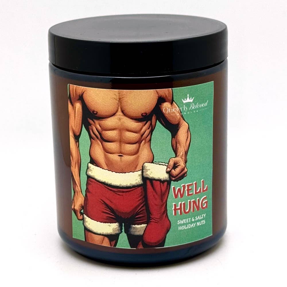 Queerly Beloved Holiday Candles- Snow Balls