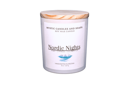 Nordic Nights Highly Scented Handcrafted Soy Wax Candle