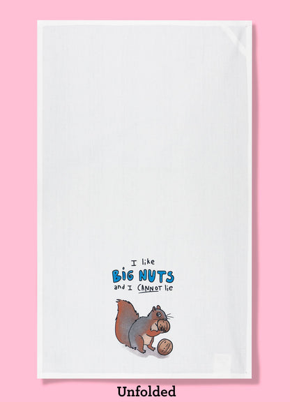 I Like Big Nuts dishtowel