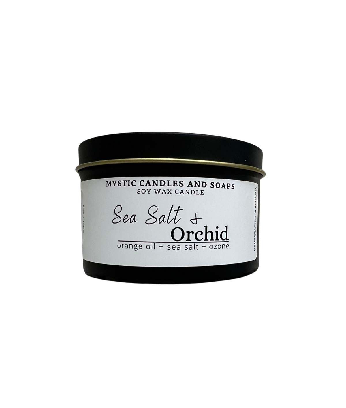 Sea Salt & Orchid Flameless Candle