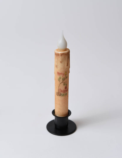 Charlie Brown Tree LED Timer Candle, star iron base