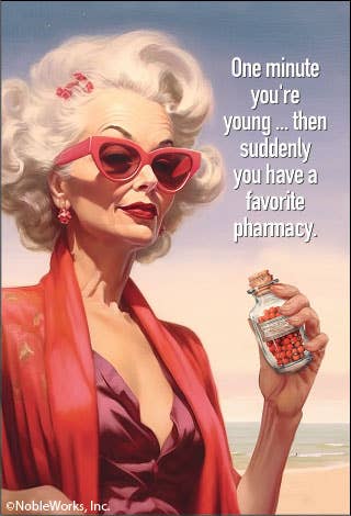 MAGNET: One minute you're young…