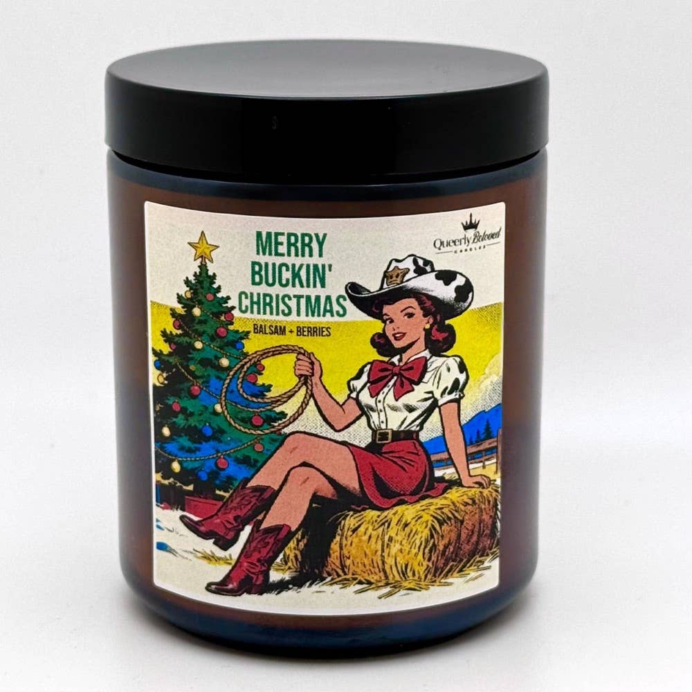 Queerly Beloved Holiday Candles- Snow Balls