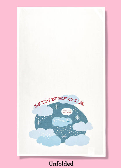 Minnesota - Kiss My Icy Ass Dishtowel