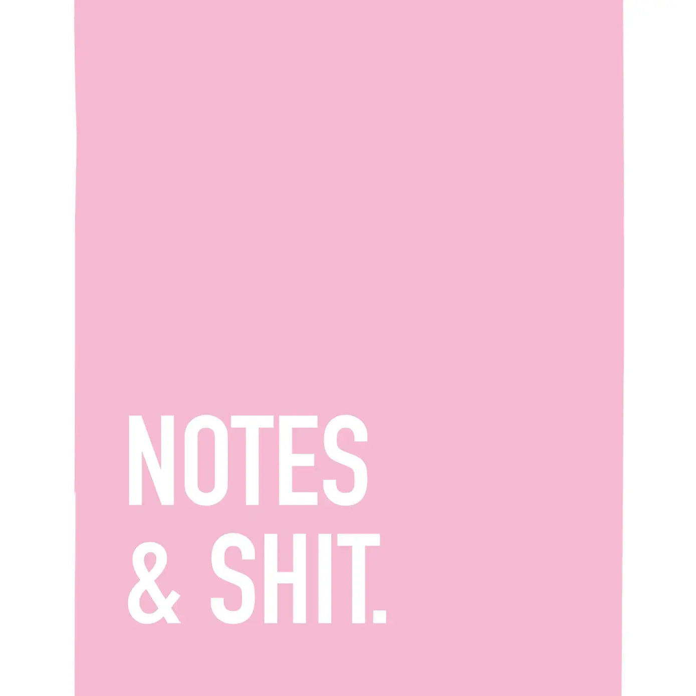 Notes & Shit Pocket Notebook