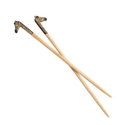 Zebra Chopstick Pair *