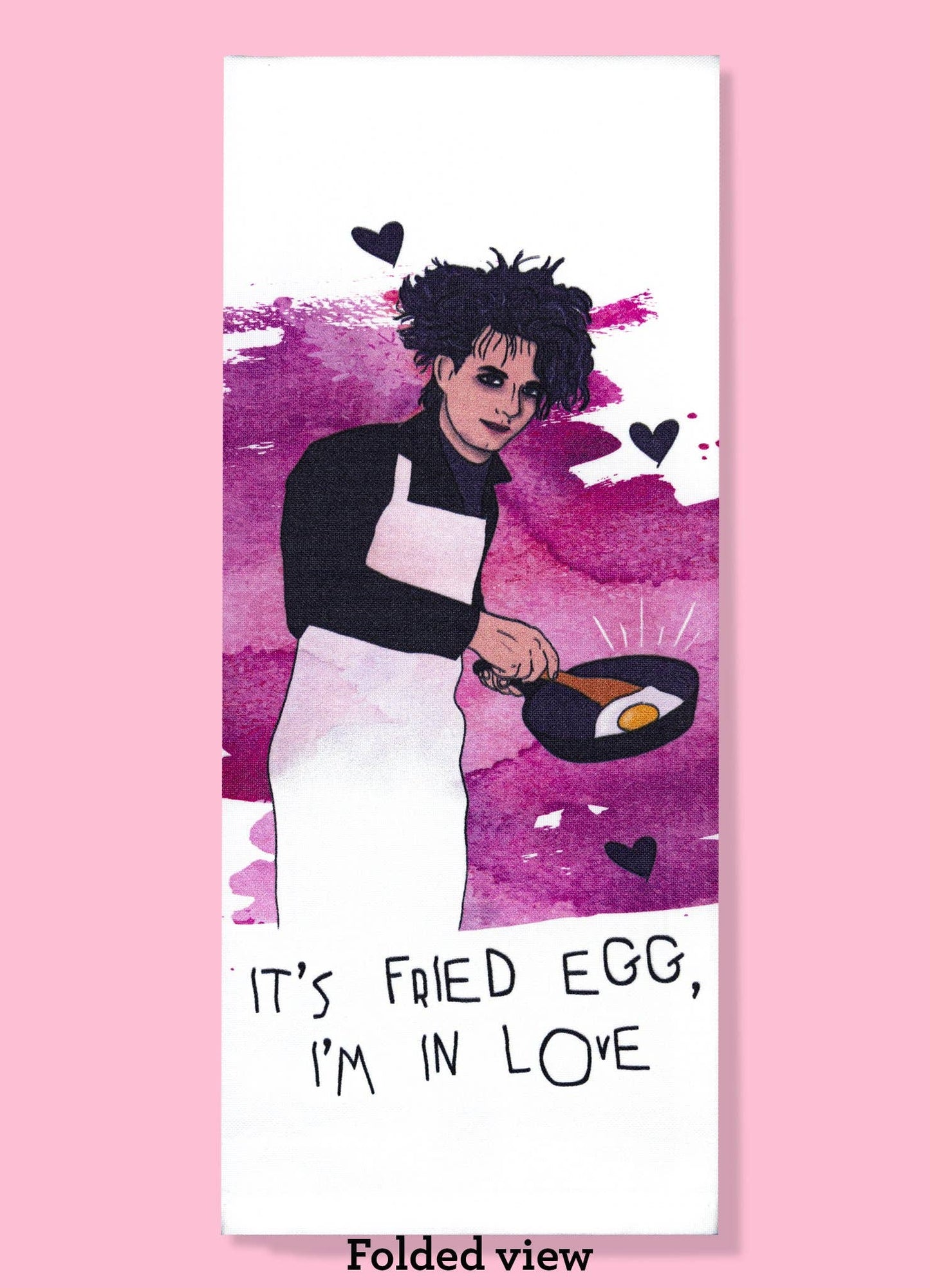 It's Fried Egg, I'm in Love Dishtowel