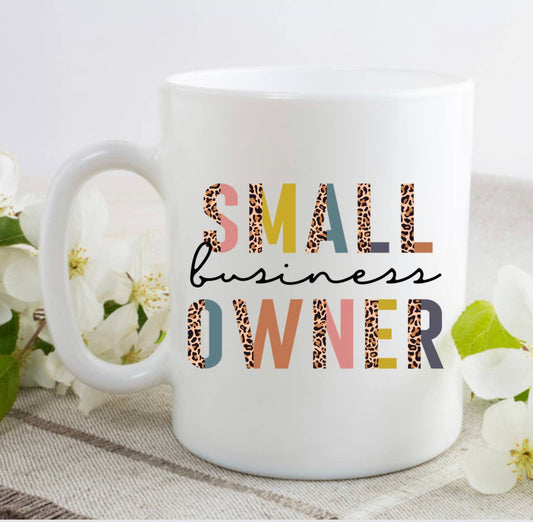 Small Business Owner Coffee Mug Small BusyTea Mug